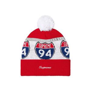 Бини Supreme Interstate Reflective Beanie 'Black'