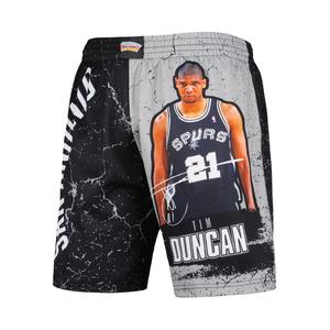 Шорты Tim Duncan San Antonio Spurs Hardwood Classics