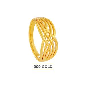 HABIB 999/24K Желтое золото Кольцо 9200066Y