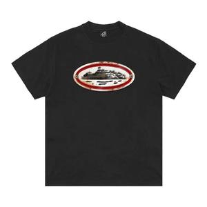 Футболки с коротким рукавом Corteiz Rusty Alcatraz Tee *New Blank* 'Black'