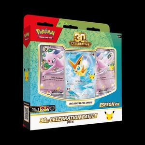 Коллекционные карточки Pokémon 30th Celebration Battle Deck 'Espeon ex'
