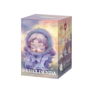 Плюшевые игрушки Pop Mart L'impressionnisme SKULLPANDA Series Plush Doll Sealed Single Blind Box 'Mystery'