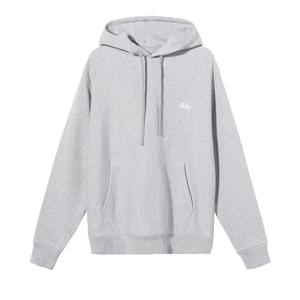 Худи Stussy Stock Logo Hoodie 'Grey Heather'