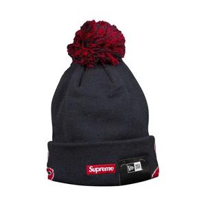 Шапки-бини Supreme x New Era Script Cuff Шапка-бини 'Темно-синий'
