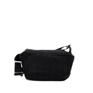 Сумка через плечо Cassette Zip Maxi Intrecciato Webbed Canvas