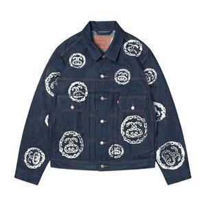 Джинсовые куртки Stussy x Denim Tears Type 2 Jacket 'Raw'