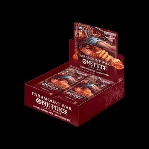 Коллекционные карточки Bandai One Piece Card Game Paramount War бустер-бокс (OP-02) - без усадки