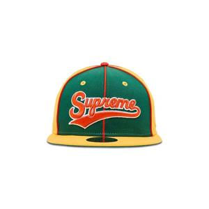Шапки Supreme Piping Script Logo New Era 'Yellow'