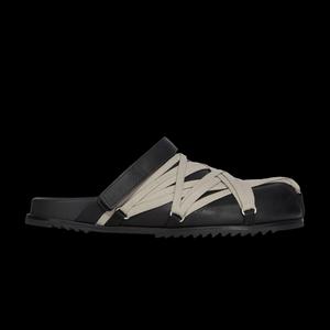 Мюли Rick Owens Concordians Megalaced Mule Granola «Чёрный»