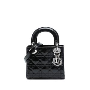 Сумка-сэтчел Mini Patent Cannage Lady Dior (2013 год)