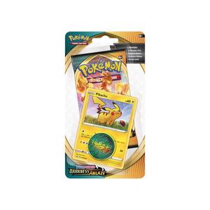 Коллекционные карточки Pokémon Sword & Shield: Darkness Ablaze Single Pack Blister (Pikachu)