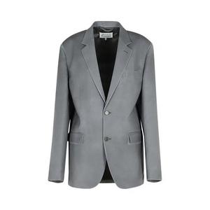 Пиджаки Maison Margiela Single Breasted Blazer 'Средне-серый'