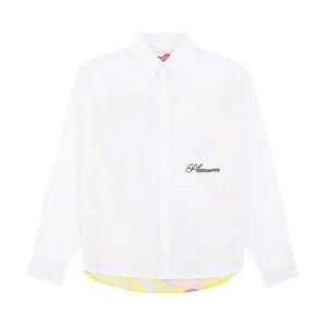 Рубашки на пуговицах Pleasures x Richard Bernstein Pilule Button Up 'Белый'