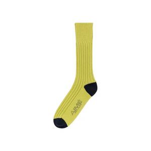 Носки и колготки Aimé Leon Dore x New Balance Heavyweight Crew Sock 'Лайм'