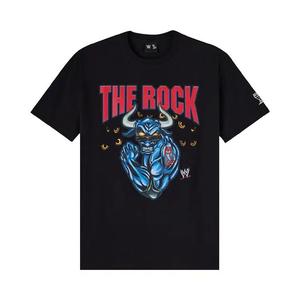 Короткий рукав футболки OVO x WWE The Rock Tee 'Black'