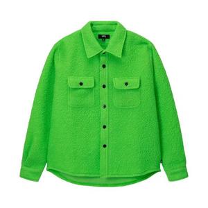 Рубашка на пуговицах Stussy Casentino Wool Cpo Shirt 'Lime'
