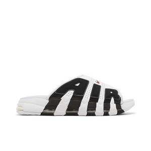 Слайды Nike Air More Uptempo Slide 'White Black Red'