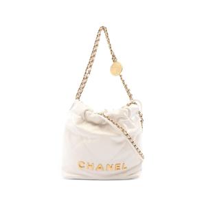 2021s мини-плечевая сумка Chanel 22 стеганая
