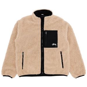 Куртки Stussy Sherpa Reversible Jacket 'Beige'