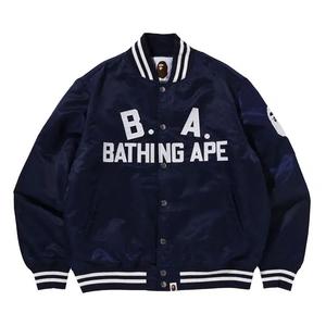 Варсити-куртки BAPE B.A. Nylon Varsity Jacket 'Синий'