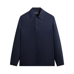 Овершерты Kith Crest Logo Long Sleeve Boxy Collared Overshirt 'Ноктюрн'