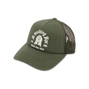 Кепки-тракеры BAPE Logo Panel Mesh Cap 'Olivedrab'