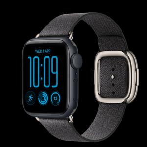 Apple Watch SE 3 40 мм, GPS, алюминий, Midnight, ремешок Navy Blue Modern Buckle