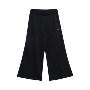 Nike Wmns Штаны спортивные со средней посадкой и широкими штанинами 'Черный/Черный/Парус'