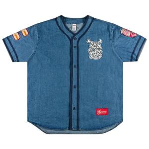 Джерси Supreme Patches Denim Baseball Jersey 'Denim'