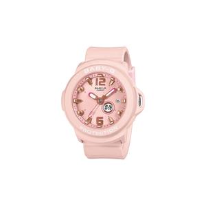 BGA-15K-4A женские аналоговые часы с розовым ремешком из смолы