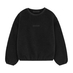 Свитшоты Fear of God Essentials Kids Polar Fleece Crewneck 'Jet Black'