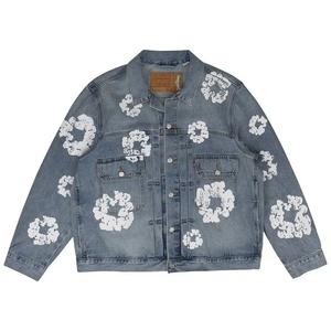 Джинсовые куртки Denim Tears Cotton Wreath Denim Jacket 'Blue'