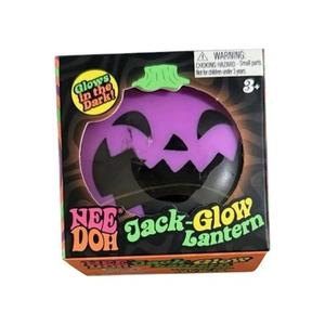 Игрушки и игровые наборы NeeDoh Needoh Jack-Glow Lantern Squishy Fidget Toy Random Facial Expression 'Purple'