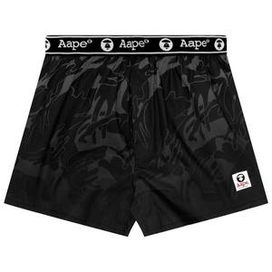 Нижнее белье AAPE Moonface Gradient Camo Boxers 'Black/Grey'