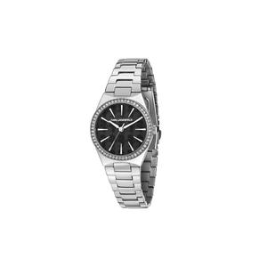 【2 года гарантии】KARL LAGERFELD Hamburg Collection 30 мм Женские черные кварцевые часы R0553105511