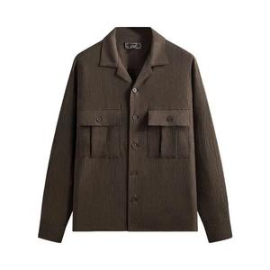 Рубашка на пуговицах Kith Crinkled Nylon Ugo Shirt 'Underground'