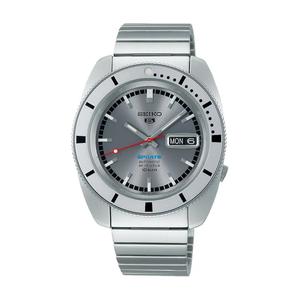 Seiko 5 Sports 'Ash Blue' реплика дизайна 1968 года, лимитированная серия, стальной браслет, механические, SRPL03K1