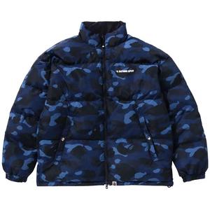 Пуховики BAPE Color Camo Reversible Down Jacket 'Blue'