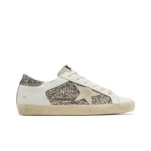 Кроссовки Golden Goose Wmns Superstar 'Glitter - White Seedpearl'