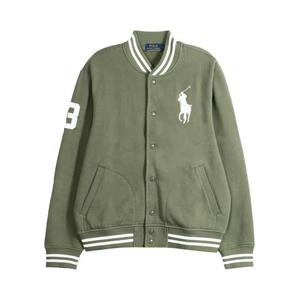 Куртки Polo Ralph Lauren Long Sleeve Seasonal Fleece Big Pony Jacket 'Olive/White'