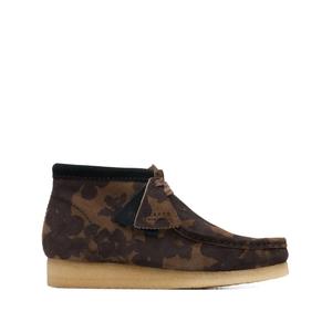 Ботинки Wallabee Black/Khaki