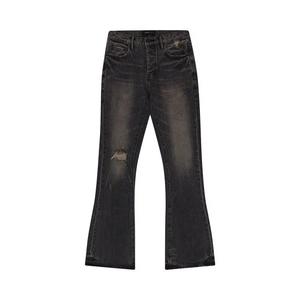 PURPLE BRAND Винтажные расклешенные джинсы P004 'Black'