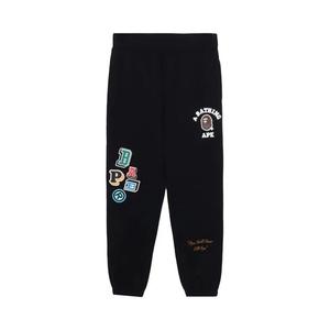 Спортивные штаны BAPE Multi Fonts Sweat Pants 'Черный'