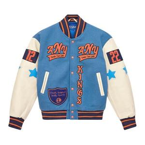 Бомберы Awake NY Corazon Varsity Jacket 'Blue'