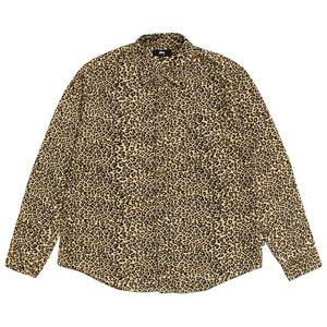 Рубашка Stussy Animal Print Flannel Shirt 'Leopard'