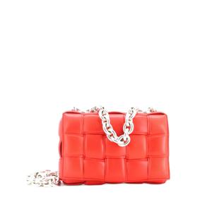 Сумка через плечо Cassette Chain Padded Maxi Intrecciato