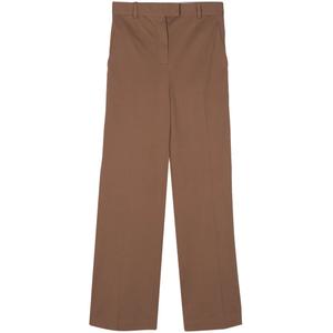 Прямые брюки из ткани пике