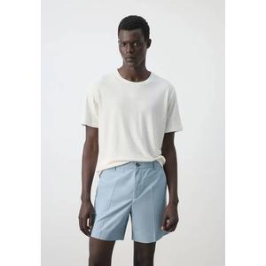 Льняная смесовая футболка Slim Fit