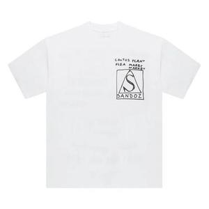 Футболки с коротким рукавом Cactus Plant Flea Market x Tom Sachs Sandoz T-Shirt 'White'