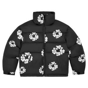 Пуховики Denim Tears Cotton Wreath Puffer Jacket 'Black'
